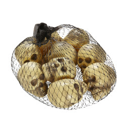 Dekorace malé lebky 9ks